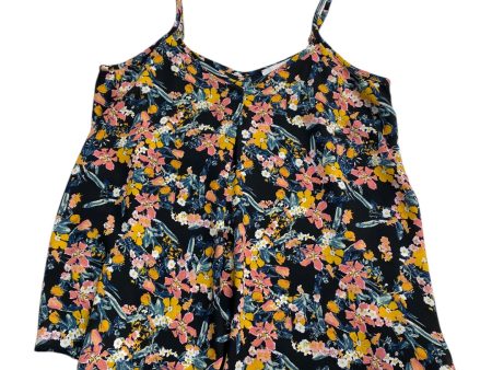 Top Sleeveless By Allison Joy In Floral Print, Size: Xs Online Hot Sale