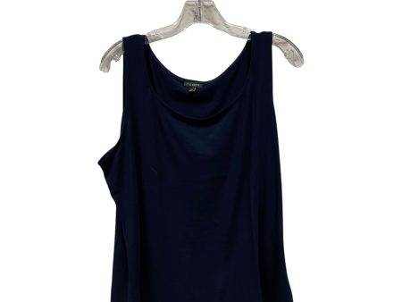 Top Sleeveless By Talbots In Blue, Size:Xl on Sale