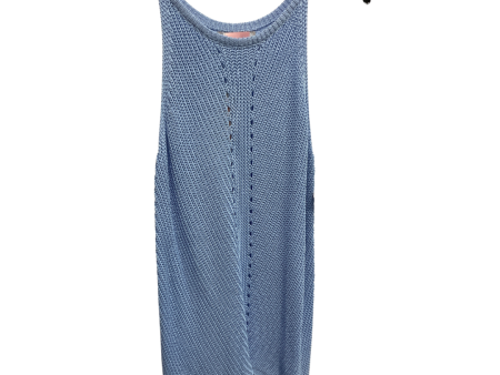 Top Sleeveless By Clothes Mentor In Blue, Size: S For Discount