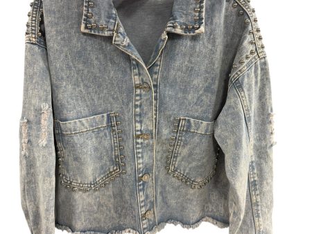 Jacket Denim By Clothes Mentor In Blue Denim, Size: S Sale