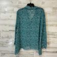 Top Long Sleeve By Cabi In Green, Size: M Online Sale