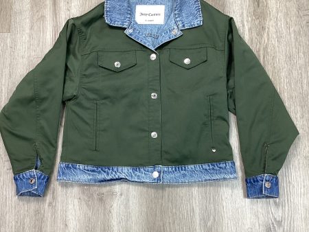 Jacket Denim By Juicy Couture In Green, Size: M Online now