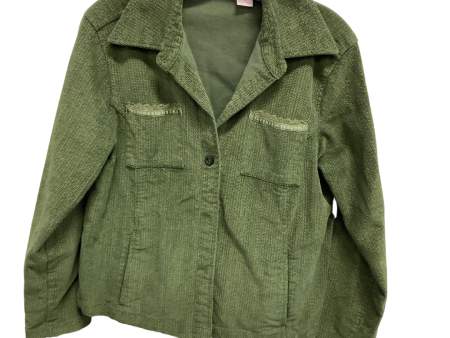 Jacket Denim By Cappagallo In Green, Size: M For Sale