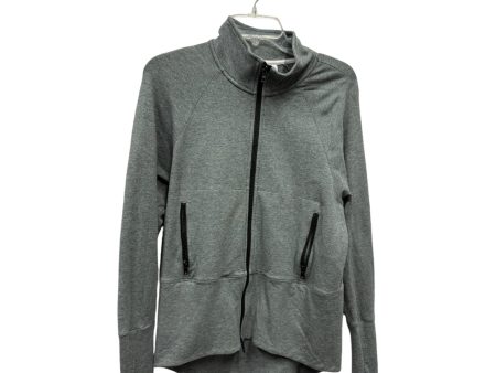 Athletic Jacket By Cabi In Grey, Size:S on Sale