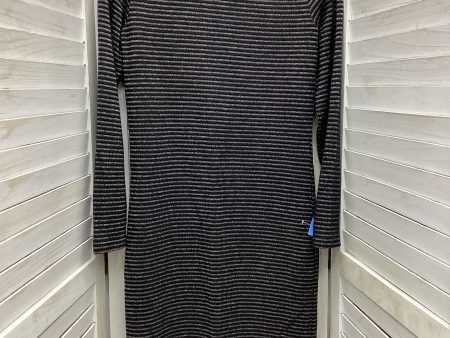 Dress Casual Midi By Clothes Mentor In Black & Silver, Size: 6 Hot on Sale