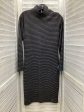 Dress Casual Midi By Clothes Mentor In Black & Silver, Size: 6 Hot on Sale