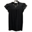 Top Short Sleeve By Loft In Black, Size: Xs Online Hot Sale