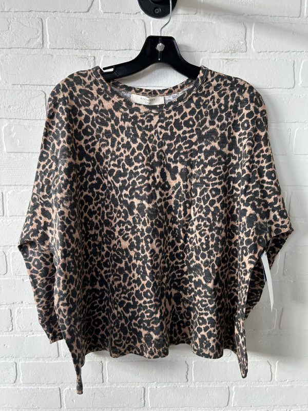 Top Long Sleeve By rapsodia In Animal Print, Size: Xl Supply