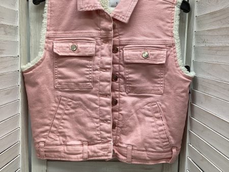 Vest Faux Fur & Sherpa By Celebrity Pink In Pink, Size: S For Discount