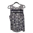 Top Sleeveless By Cabi In Black & White, Size: 1x on Sale