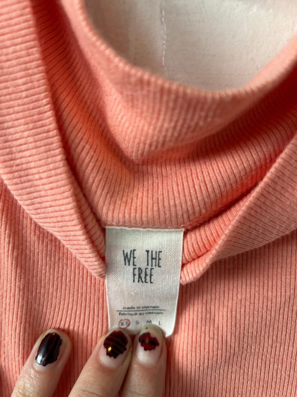 Top Long Sleeve By We The Free In Orange, Size: Xs Online