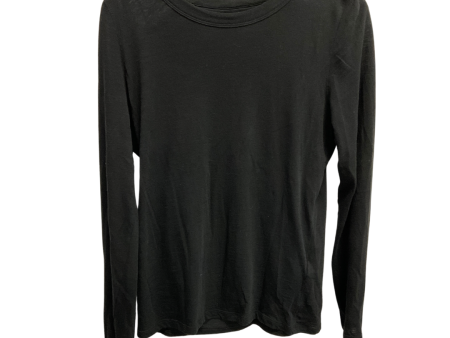 Top Long Sleeve Basic By Banana Republic In Black, Size: M Discount