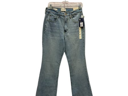 Jeans Flared By Universal Thread In Blue, Size:6 on Sale