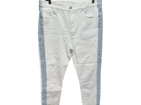 Jeans Cropped By Loft In White, Size: 12 Discount