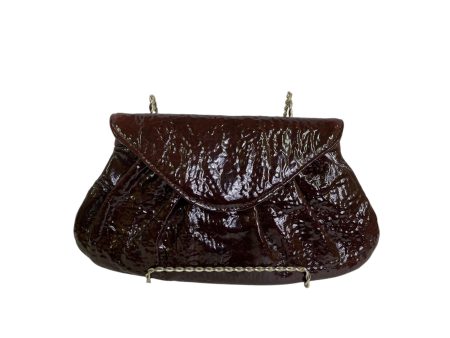 Clutch By Lauren Merkin In Brown, Size:Small For Sale