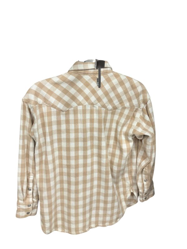 Jacket Shirt By J. Crew In Beige, Size: Xs Online Hot Sale