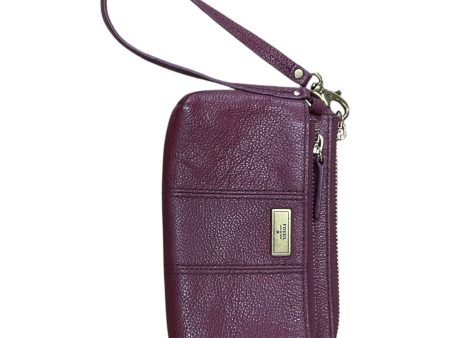 Wristlet Leather By Fossil, Size: Medium Online