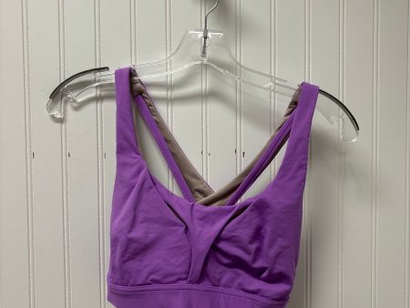 Athletic Bra By Lululemon In Purple, Size: M For Cheap