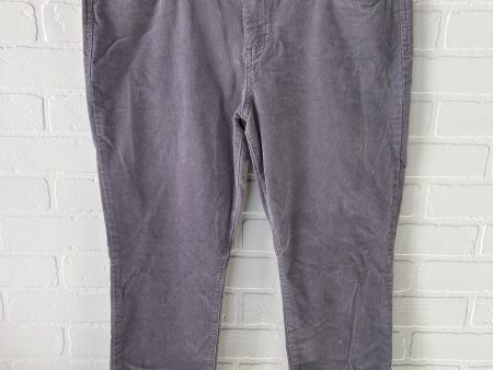 Pants Corduroy By Kut In Purple, Size: 14p Supply