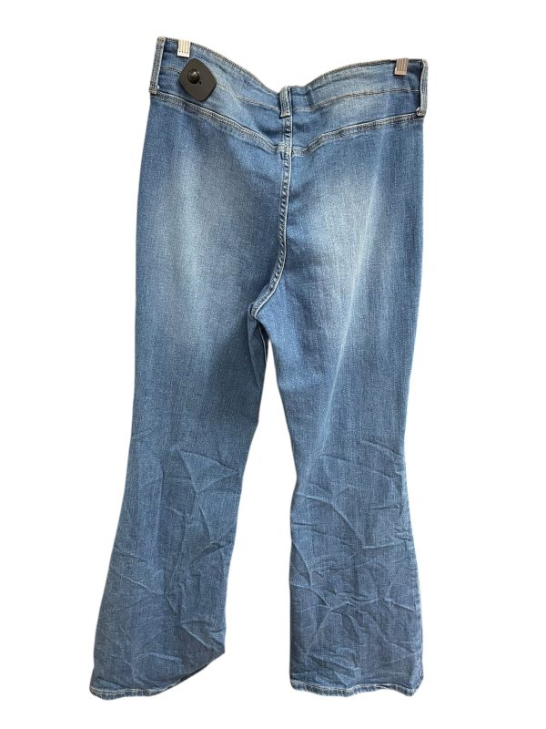 Jeans Boot Cut By True Craft In Blue Denim, Size: 12 Discount