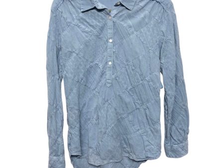 Top Long Sleeve By Sundance In Blue, Size: Xs For Cheap