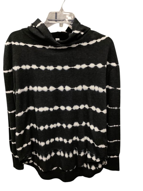 Sweatshirt Hoodie By Peyton Jensen In Black, Size: S Fashion