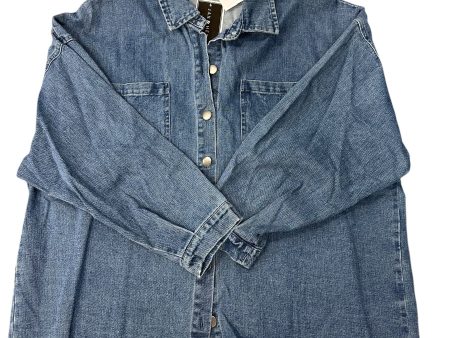 Jacket Denim By Cmc In Blue Denim, Size: M For Sale