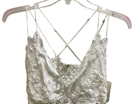 Bralette By Free People In White, Size: M Cheap