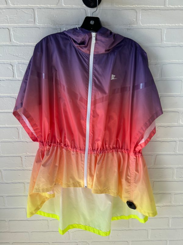 Athletic Jacket By Nike In Rainbow Print, Size: Xs Online