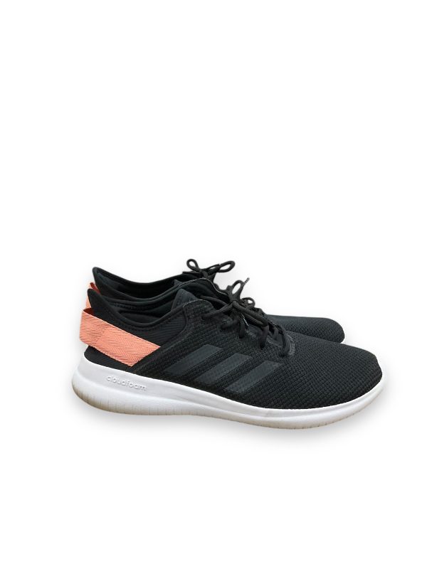 Shoes Athletic By Adidas In Black & Orange, Size: 9.5 For Sale