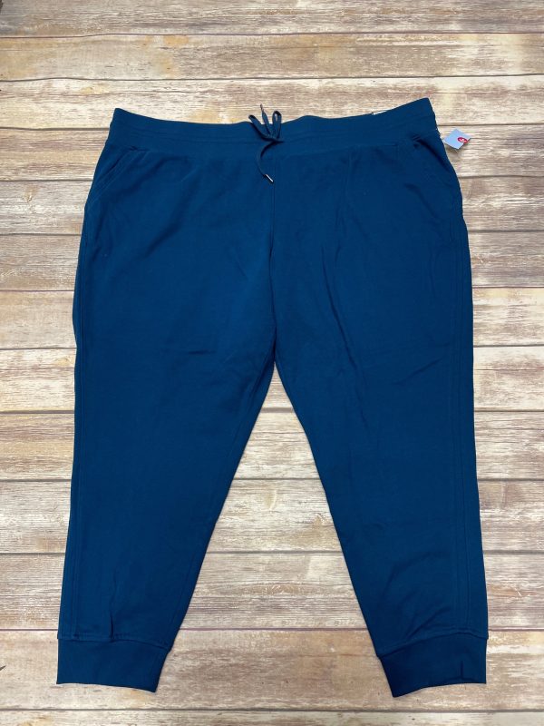 Athletic Pants By Tek Gear In Teal, Size: 3x Online Hot Sale