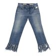 Jeans Straight By Pilcro In Blue Denim, Size: 2 on Sale