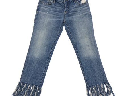 Jeans Straight By Pilcro In Blue Denim, Size: 2 on Sale