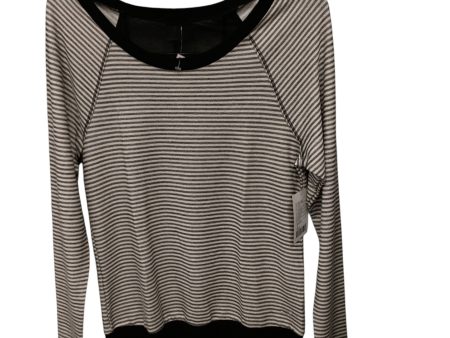 Top Long Sleeve By Splits59 In Striped Pattern, Size: Xs Online Hot Sale