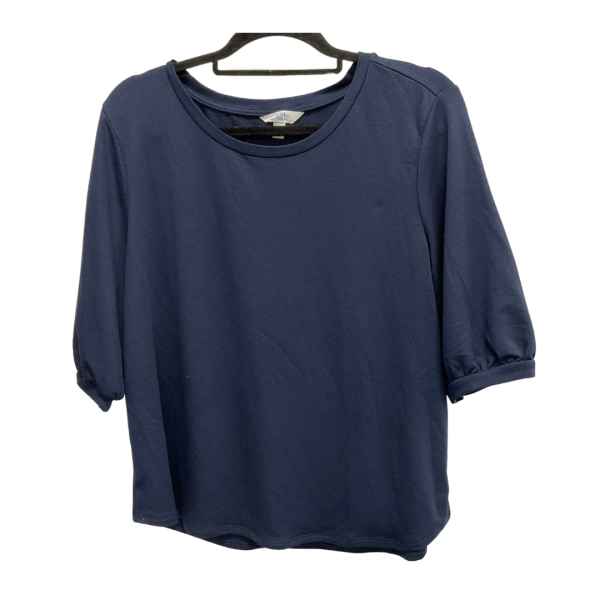 Top 3 4 Sleeve By Clothes Mentor In Blue, Size: S Cheap