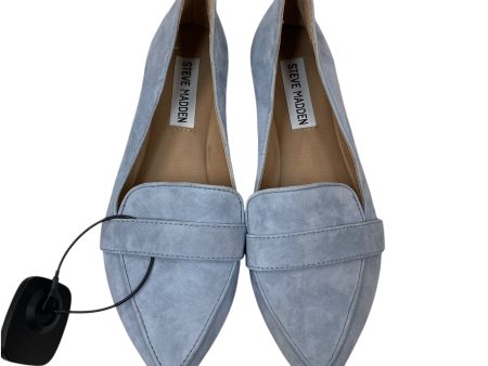 Shoes Flats By Steve Madden In Blue, Size: 5 Hot on Sale