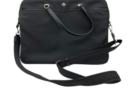 Laptop Bag Designer By Kate Spade In Black, Size:Large on Sale