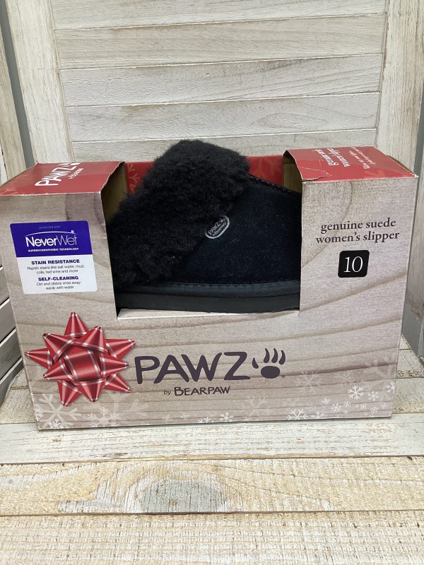 Slippers By Bearpaw In Black For Cheap