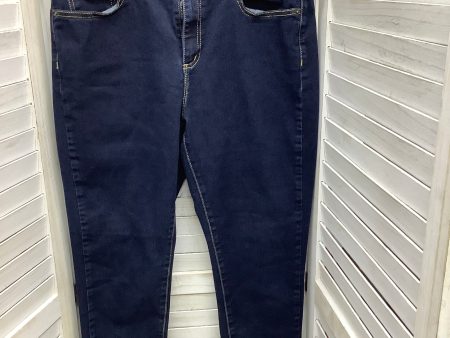 Jeans Boyfriend By Michael Kors In Blue, Size: 14 Supply