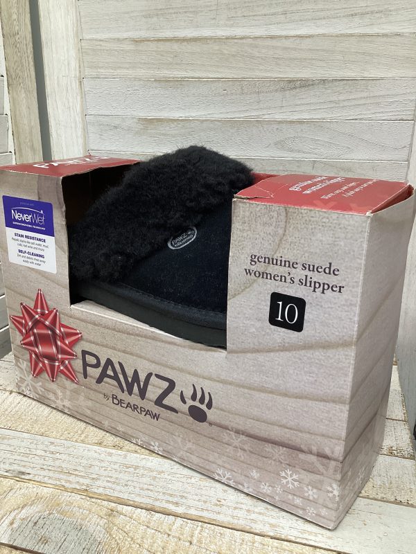 Slippers By Bearpaw In Black For Cheap