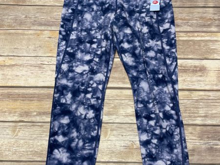 Athletic Leggings By Athleta In Tie Dye Print, Size: L Hot on Sale