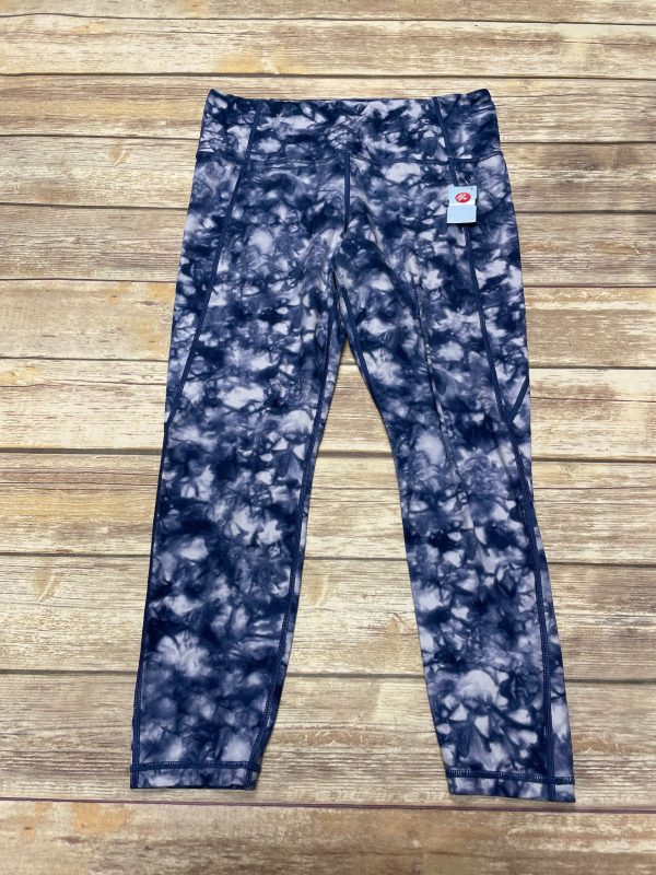 Athletic Leggings By Athleta In Tie Dye Print, Size: L Hot on Sale