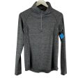 Athletic Sweatshirt Collar By Columbia In Grey, Size: M Fashion