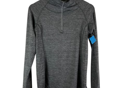 Athletic Sweatshirt Collar By Columbia In Grey, Size: M Fashion