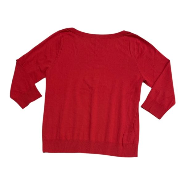 Sweater By Ann Taylor In Red, Size: Xl Online now