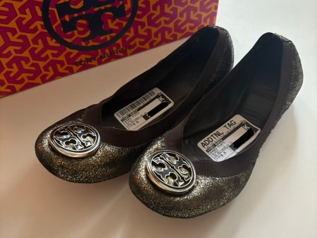 Shoes Flats By Tory Burch In Black, Size: 5.5 Supply