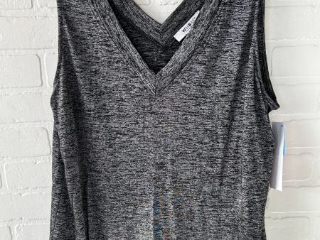 Top Sleeveless By White House Black Market In Black & Grey, Size: Xl Sale