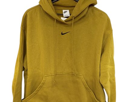 Athletic Sweatshirt Hoodie By Nike Apparel In Chartreuse, Size: M Hot on Sale