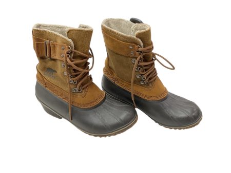 Boots Snow By Sorel In Brown, Size: 7 Online now