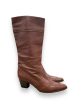 Boots Ankle Heels By Michael By Michael Kors In Brown, Size: 7 Online now